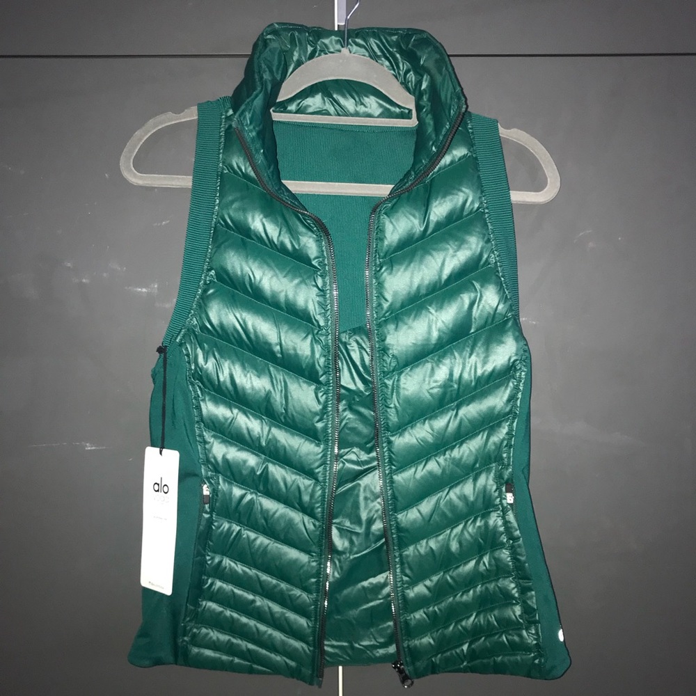 Teal ALŌ Yoga Vest
